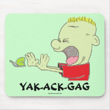 Yak-ack-gag! Mousepad