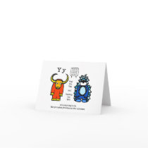 Yak and Yeti note card