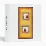 Yak art 2 yaks fun silly cute original painting 3 ring binders