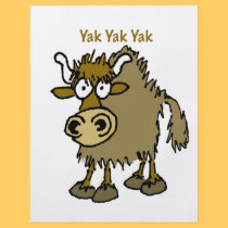 YAK YAK YAK Talking IS Life! flyers by graphicdoodles YAK YAK YAK Talking IS Life! flyers