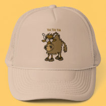 YAK YAK YAK Talking IS Life! hats by graphicdoodles YAK YAK YAK Talking IS Life! hats