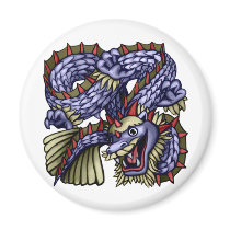 Yakeagle Dragon Refrigerator Magnet