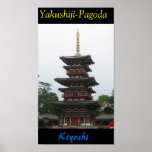 Yakushiji-Pagoda posters