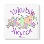 Yakutsk Russia magnets