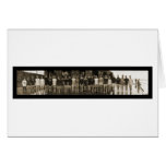 Yale Crew Team &amp; Subs Huge Photo 1910 Greeting Cards