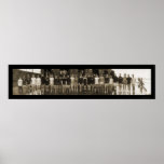 Yale Crew Team & Subs Huge Photo 1910 posters