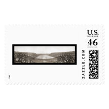 Yale Harvard Football Photo 1905 Stamp