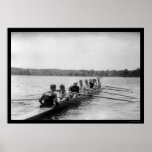 Yale Rowing Racing Shell 1915 posters