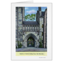 Yale University Gateway Greeting Card