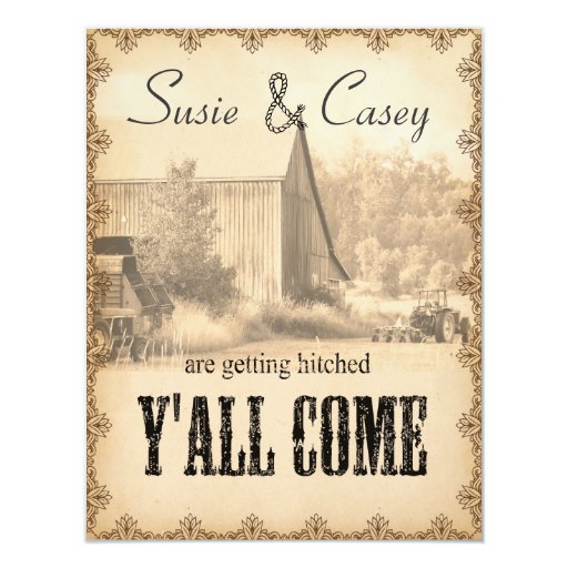 what comes in a wedding invitation y all come wedding invitation zazzle what comes in a wedding invitation y all come wedding invitation zazzle