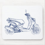 Yam BWs Zuma 125 Mouse Pad