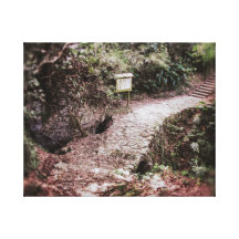 "Yamada Stone Bridge" Gallery Wrapped Canvas
