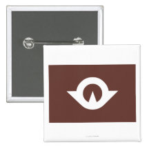 Yamaguchi Prefecture Flag Buttons