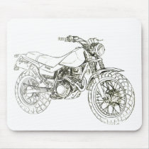 Yamaha TW225 JDM Spec mousepads by tedlemon111 Yamaha TW225 JDM Spec mousepads