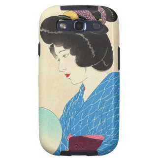 Yamakawa Shuho Dusk Tasogare japanese lady art Galaxy SIII Case