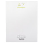 Yamashita Monogram letterhead