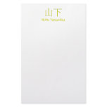 Yamashita Monogram Customized Stationery