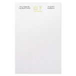 Yamashita Monogram Customized Stationery