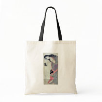 Yamauba holding chestnuts by Kitagawa,Utamaro Tote Bag