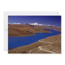 Yamdrok Yamtso, the turquoise lake, Tibet Personalized Announcements