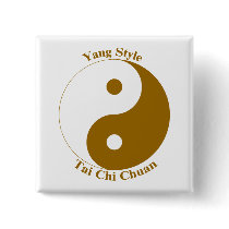Yang Style Tai Chi Chuan Pinback Buttons