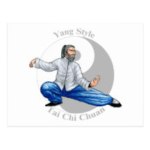 Yang Style Tai Chi Post Card