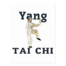 Yang Tai Chi Postcard