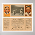 Yankee At Bat Phillies Baseball 1912 Posters