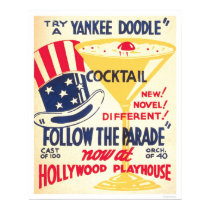 Yankee Doodle Cocktail 1938 WPA posters