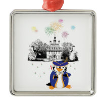 Yankee Doodle Penguin Ornament ornaments
