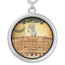 Yankee Stadium sepia tone necklace No1 necklaces
