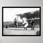 Yankees Senators Baseball Game 1909 Poster