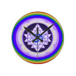 Yantra Mandala Wall Clock