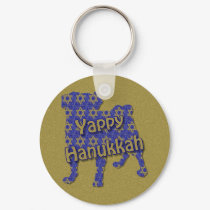 Yappy Hanukkah keychains