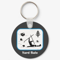 Yard Sale keychains by designotopia Yard Sale keychains