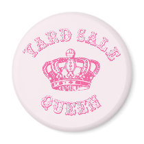 Yard Sale Queen Refrigerator Magnet