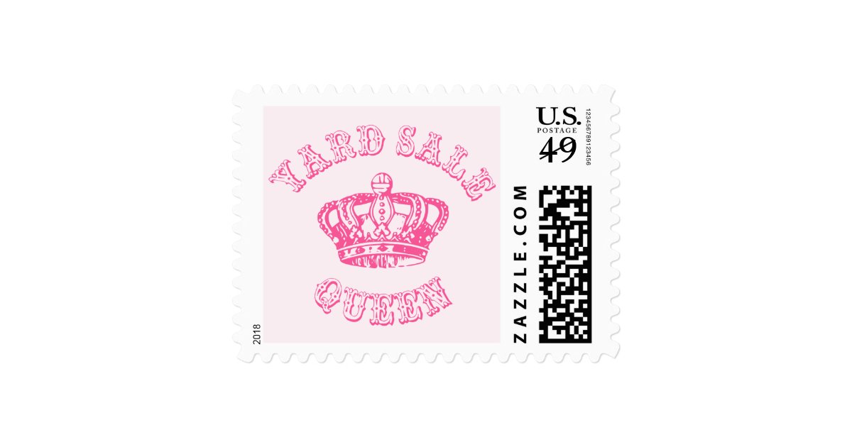 Yard Sale Queen Postage Zazzle