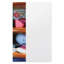 Yarn and Thread in General Store Custom Stationery