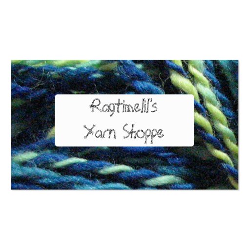 Yarn Business Card (front side)