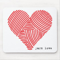 Yarn Love Mousepad