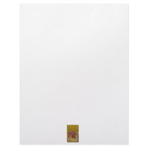 Yarn Scribbles earthy colors design graphic Letterhead Template