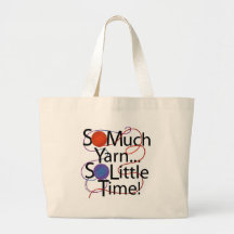 Yarn Time Canvas Bags