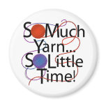 Yarn Time Refrigerator Magnets