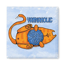 yarnaholic magnets