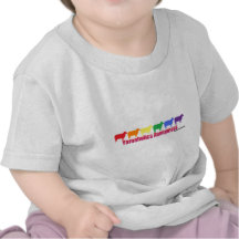 Yarnoholics Anonymous Rainbow Sheep Tees