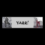 YARR! bumper stickers