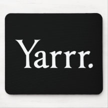 Yarrr Pirate Mouse Mats