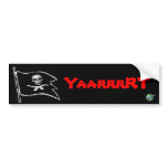 YarrrRT Ship Bumper Stickers