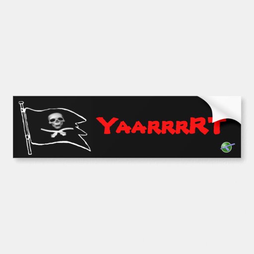 YarrrRT Ship Bumper Stickers