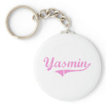 Yasmin Classic Style Name Key Chain